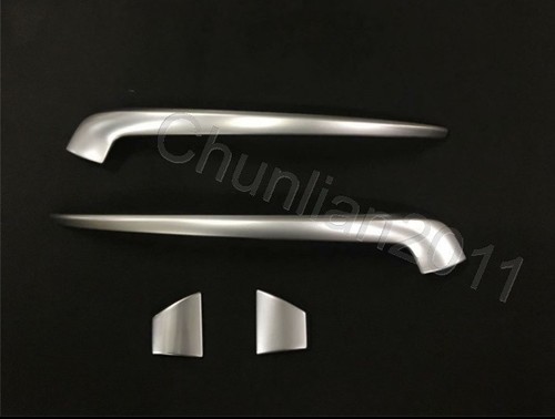 Chrome Rearview Side Mirror Cover Trim for 2018 2019 Porsche Cayenne 4pcs