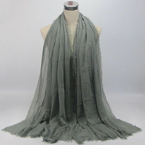 New Style Crimp BUY 5 GET 1 FREE Hijab Scarf Headscarf Wrap Shawl Maxi Crinkle