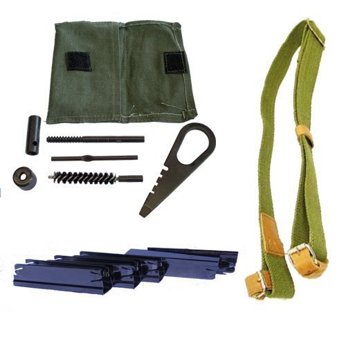Mosin Nagant Cleaning Kit Combo Sling 5 Pack Stripper Clip