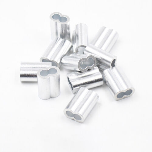 Double Barrel Ferrules Clamp Sleeve Crimping Alu Loop Sleeve Wire Rope M1~M12