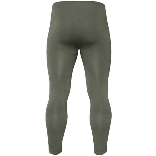 Mil-Tec Sports Quick Dry MENS LONG TIGHTS Training Running Pants Olive OD Green