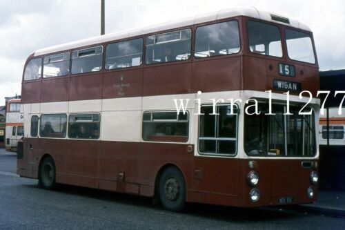 6x4 Bus colour photograph Wigan Atlantean NEK10K
