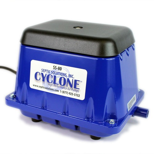 BRAND NEW DBM80 REPLACEMENT CYCLONE SS-80 SEPTIC AIR PUMP SEPTIC AERATOR
