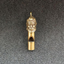Collection archaize brass Monkey King whistle key ring