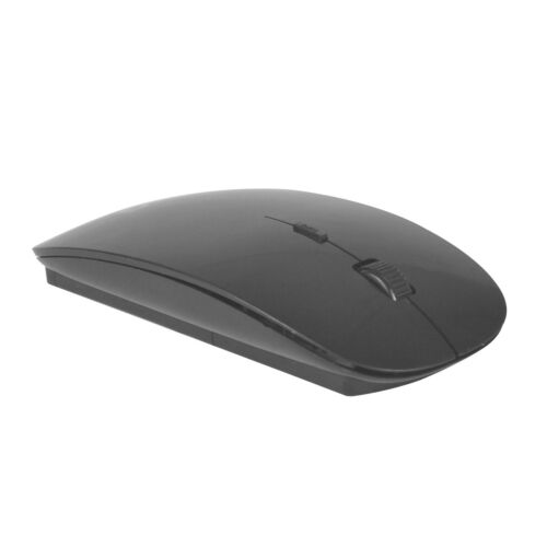 2.4 GHz Ultra-thin Wireless Black Optical Game Mouse USB 2400 DPI Laser Mice