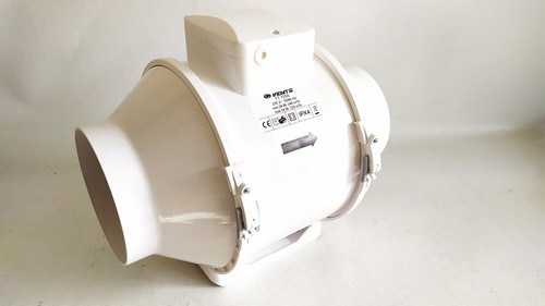 Aspiratore ventilatore da canale Ø 125 mc-h min 240 max 320 silenzioso