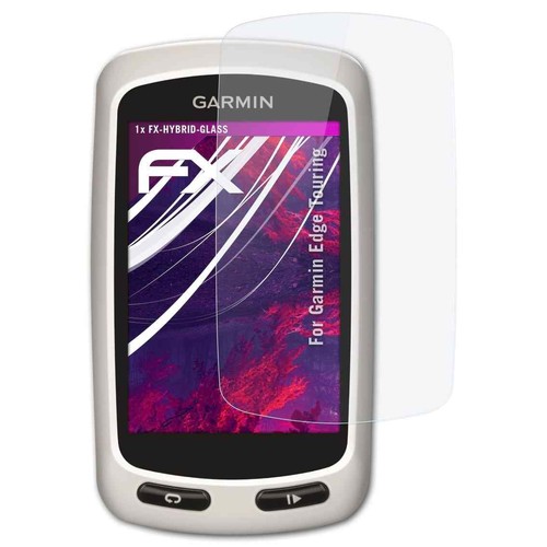 atFoliX Verre film protecteur pour Garmin Edge Touring 9H Hybride-Verre