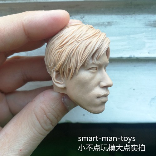 1//6 scale blank Head Sculpt Young and dangerous Roy Cheung unpainted fit 12/"