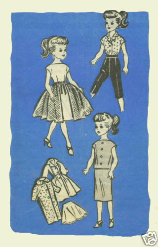 For 10.5/" Little Miss Revlon Doll Fashion Pattern #9302