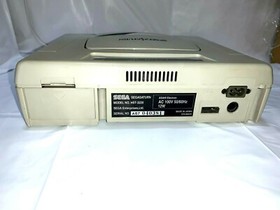 Sega Saturn WHITE Console Tested System HST-3220 JAPAN "NTSC-J" clean up inside