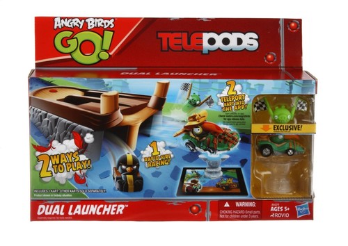 HASBRO ROVIO ANGRY BIRDS GO!TELEPODS DUAL LAUNCHER-FAST /& FREE DISPATCH