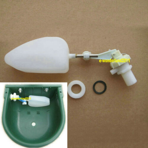 1//2/"Float Mount Valve For Automatic Water Trough Sheep Dog Chicken Bowl