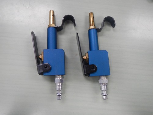 Pneumatic Lever-operated Compressed Air Blow Guns -Blue Lot of 2 Made in USA