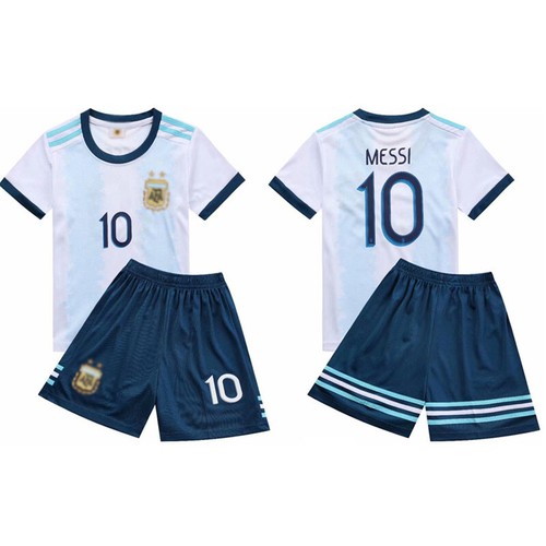 Kinder Fußball Kit Jungen Mädchen Jersey TrikotSet Kurzarm shirt short für 3-14Y