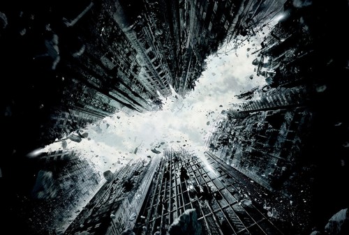 Various Sizes BATMAN DARK NIGHT RISES Canvas Wall Art Framed Print