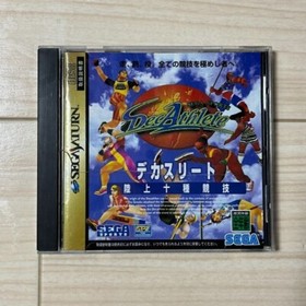 DecAthlete Sega Saturn Japan F/S USED