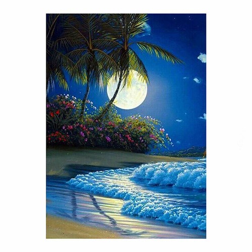 Round Drill Landscape DIY 5D Diamond Painting Cross Stitch Embroidery Wall Gift