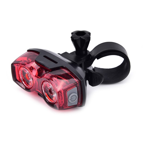 2LEDlumineux vélo de sécurité arrière de la queue clignotant feuarrière lampe /_F