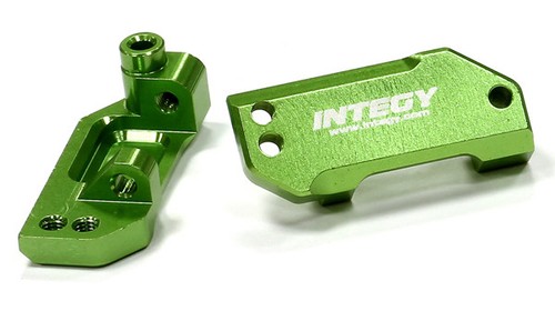 T8663GREEN Integy Billet Machined Front Caster Blocks for 1//10 Traxxas Slash 2WD
