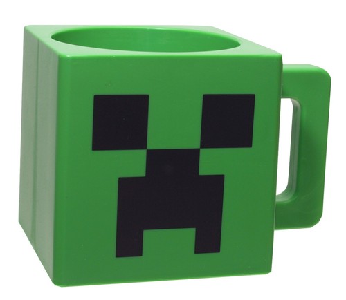 Minecraft Tasse ** Creeper Gesicht ** Grün Lizenzware NEU/&OVP