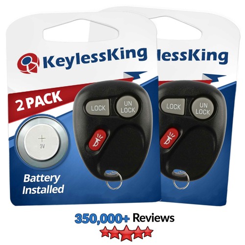 2 For 2001 2002 Chevrolet Silverado Suburban 500 2500 3500 Car Remote Key Fob