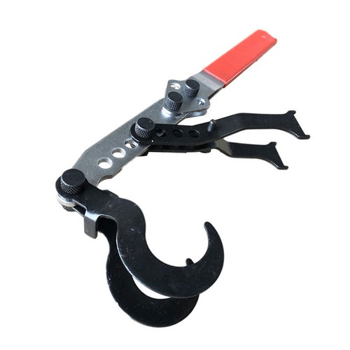 2 Hooks European Valve Spring Compressor Pusher Hand Tool Car Engine Cylinder