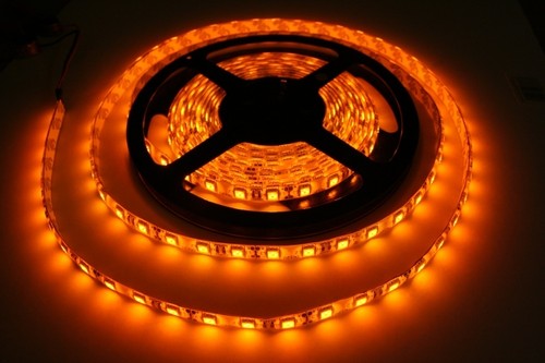 Made in USA 8pc Orange LED Interior Light Kit Boat Bass Ski Pontoon Marine