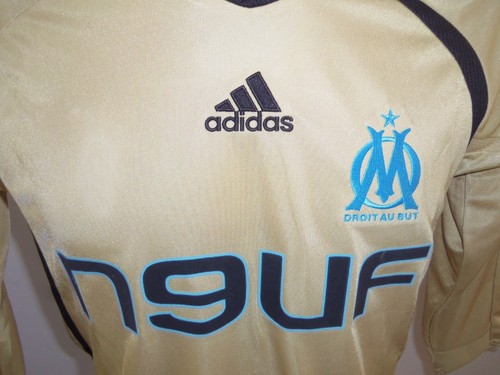 superbe maillot de football marseille saison 2008 taille 14 ans foot om