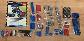 Vintage Lego Technic 8035 Universal Complete Set with Box and Instructions