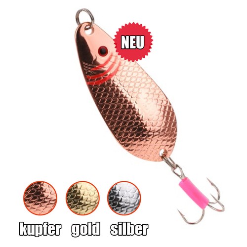 SPOON PIKE RAUBFISCH HECHT WALLER BLINKER DUENDE BLINKER NEU KÖDER LÖFFEL