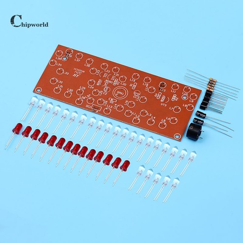 DIY Kit Butterfly Music Flash Light 38 LED Flashing Lamp Colorful Happy Birthday