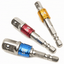 3Pcs Drill Adaptateur Bit Socket Adaptateur Embout Hexagonale Foret 1//4 3//8 1//2/"