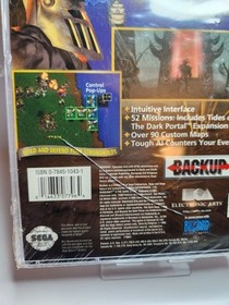 WarCraft II: The Dark Saga for Sega Saturn - FACTORY SEALED HANGTAB READ