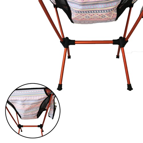 Portable Foldable Camping Chair Outdoor Picnic Patio Fishing Chair Lightweight