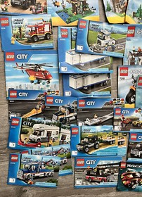 LEGO Instruction Manual Lot 7292 31035 60044 60104 Creator 31025 71717 Ninjago