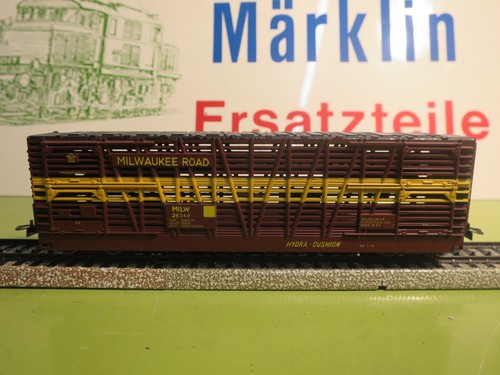 G4 US GÜTERWAGEN MILWAUKEE VIEHWAGEN GUTER ZUSTAND SELTEN