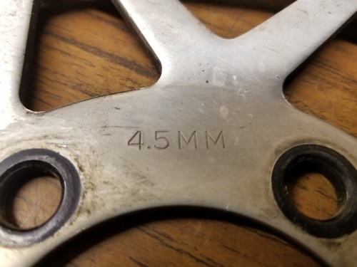 S OEM 1993-1999 Kawasaki Ninja ZX7 ZX7R ZX750 ZX9R ZX900 ZX11 ZX1100 Front Rotor