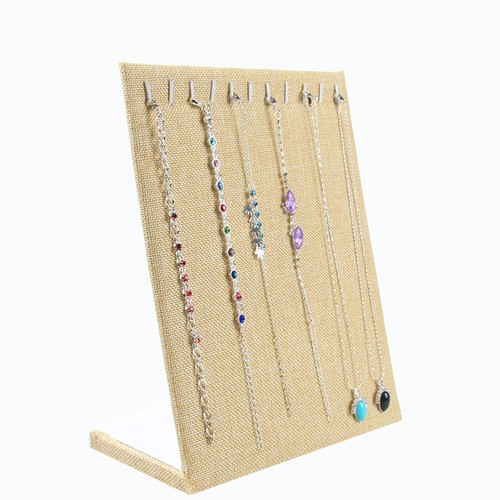 Jewelry Organizer Storage Stand For Necklace Pendant Display Show Holder Rack