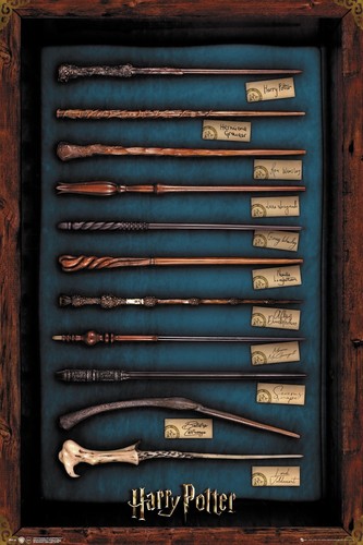 Harry Potter Zauberstäbe Maxi Poster Druck 61x91.5cm 61x91.4cm FP4735