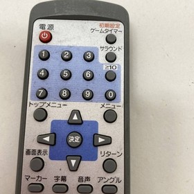 Panasonic Remote Control Panasonic Q SL-GC10 GameCube DVD Player Japan Tested