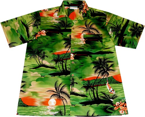 8XL Hawaiiana Hawaian camisas playa flores surf CAMISA HAWAIANA 100/% algodón S