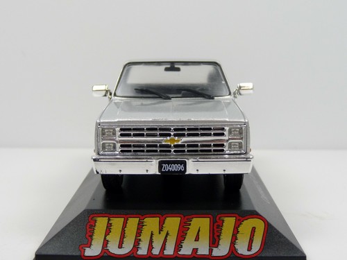 Chevrolet Silverado C-10 1986 AQV16 Auto 1//43 Salvat Inolvidables 80//90