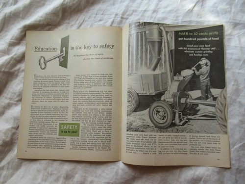 1959 John Deere furrow magazine brochure 830 730 430 tractor ads