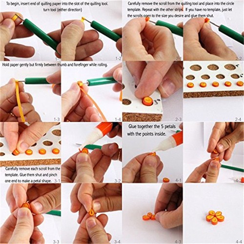 Paper Width 5mm Paper Quilling 5mm Width 54cm Length//strips