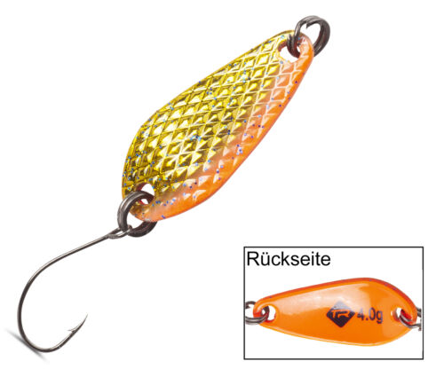 Forellenspoon Iron Trout Deep Spoon 4g Forellenblinker Kunstköder