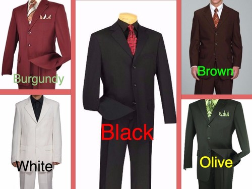$199 Size 48 to 70 Men/'s Big /& Tall Suit Jacket /& Pants HIGH QUALITY