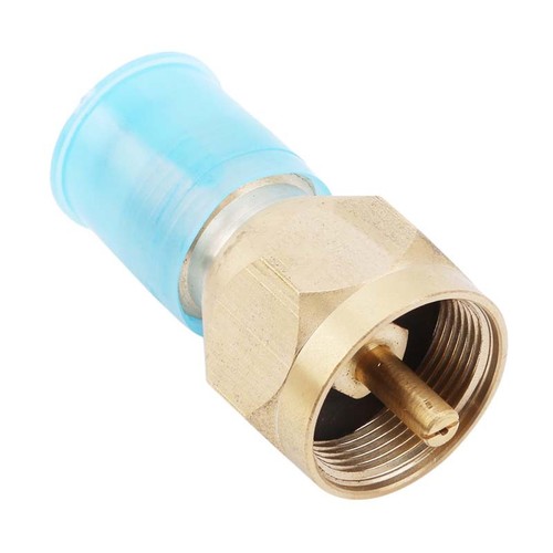 Outdoor Copper Propane Refill Adapter Gas Cylinder Tank Coupler Heater Bottles L