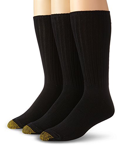 Gold Toe Mens Cotton Fluffies Casual SockSock Size 10-13//Shoe Size 6-12.5