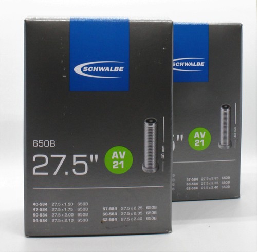 Schwalbe //// Schlauch MTB //// 27,5 Zoll //// 650B //// AV21 //// Autoventil //// 2er SET