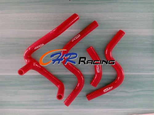 Red Silicone Radiator Y-Hose Set For Husqvarna WR250 WR300 2006-2010 07 08 09 10